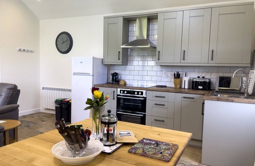 Tremain Cabaña | THE BYRE @ CANLLEFAES, pet friendly, with pool in Cardigan