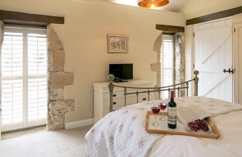 Peterlee Cabaña | El Byre. Histórico apartamento en planta baja cerca de Seaham y Durham Heritage Coast