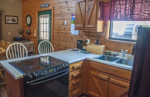 Blairsville Cabina | Cabina de la cabaña Cove Pet Friendly con fachada de arroyo. 3 habitaciones, internet