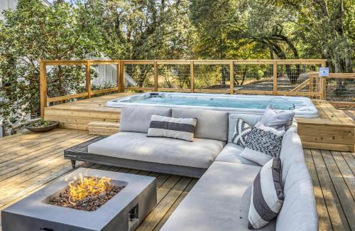 Calistoga Casa | The Calistoga Cottage Wooded And Sunny 5 Mins To Downtown