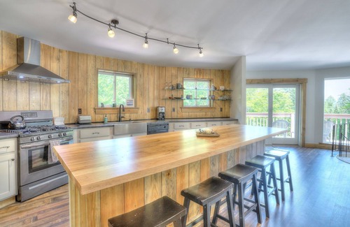 Rangeley Casa | The Carousel - Unique design, beautiful open living space!