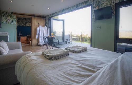 Llangennith Chalet De Esquí | The Caswell Bay Hide Out - 1 Bed Cabin - Landimore
