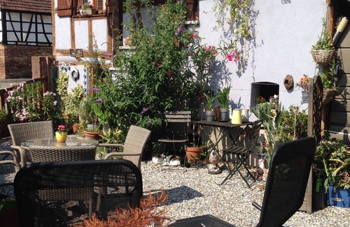 Ergersheim Casa | La casa alsaciana de entramado de madera COLIBRI-GITE