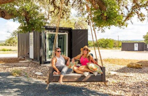 Johnson City Casa | The Container Retreat @ 290 Wine Trail #6 Enjoy nature!