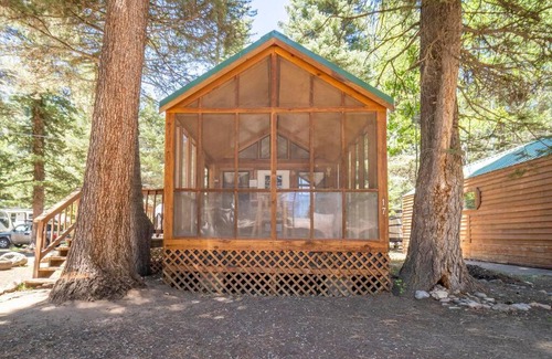 Bayfield Casa | The Cottonwood Cabin #17 at Blue Spruce RV Park & Cabins
