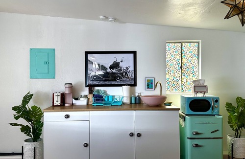 Page Casa | The Cowgirl Cabana. A private, gated bungalow.
