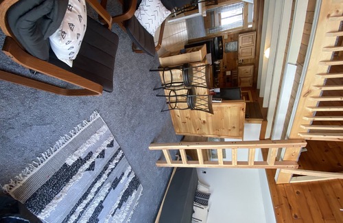 Wevertown Casa | The Cozy Blue A-frame