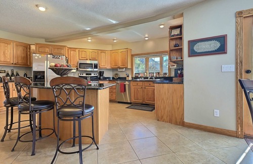 Spearfish Casa | The Creekside Rally Rental - Incredible Backyard - Elegant Home
