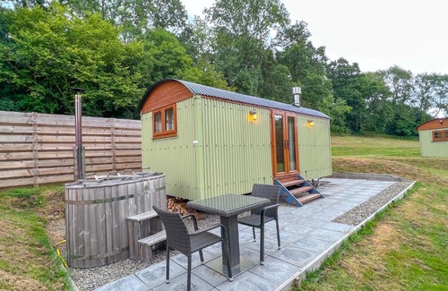 Llandysul Chalet De Esquí | Daffodil Breaks Shepherd's Hut, Bluebell