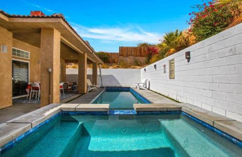 Desert Hot Springs Casa | The Desert Gem Pool Spa Gated Home