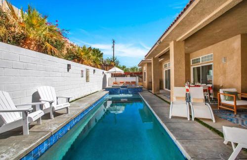 Desert Hot Springs Casa | The Desert Gem Pool Spa Gated Home