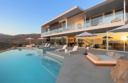 Palm Desert Casa | The Dream House - A True Desert Masterpiece with Saltwater Infinity Pool and Sauna