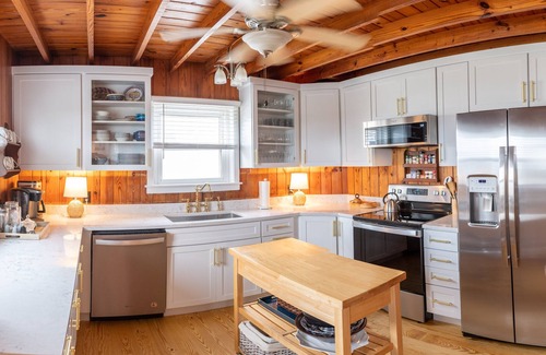 Atlantic Beach Cabaña | The Exum Cottage - Frente a la playa en Atlantic Beach, NC