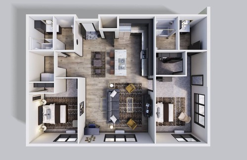 Altoona Apartamento | The Fairway - Apartment 201, 2 Bed 2 Bath