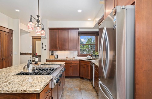 Greeley Casa | The Fireside Retreat | 6 BD, Sauna, Home Theater