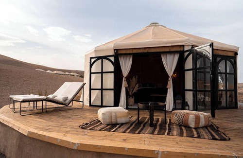 Agafay Casa | The First Agafay, next to Marrakech, luxury in the middle of the desert in yurts