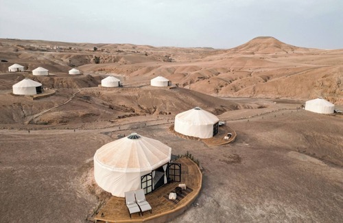 Agafay Casa | The First Agafay, next to Marrakech, luxury in the middle of the desert in yurts