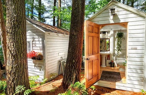 Brantingham Apartamento | The Floater-a House Boat on Grant Island Bham Lk