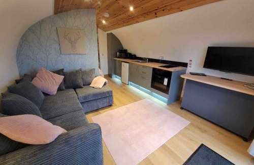 Newton Stewart Apartamento | The Galloway Steading - The Stag Hoose family cabin with Hot Tub and Fire Pit