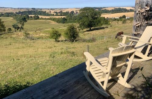 Lesbury Apartamento | The Goods Wagon, private garden and stunning views