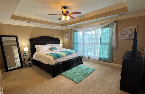 Harvest Casa | The Gray Spot near Huntsville/Madison GAME ROOM!