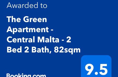 Msida Apartamento | The Green Apartment - Central Malta - 2 Bed 2 Bath, 82sqm