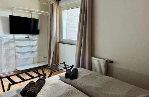 Herne Apartamento | The green cow 6P apartment Balcony Smart TV