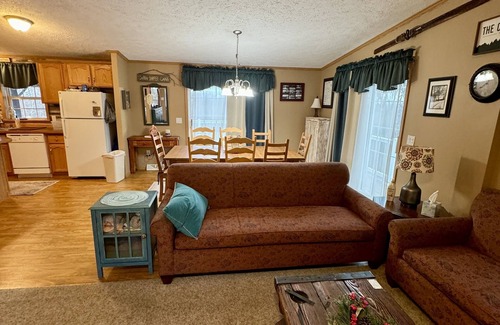Catskill Casa | The Hideaway in the Catskills. Sprawling field and game room.