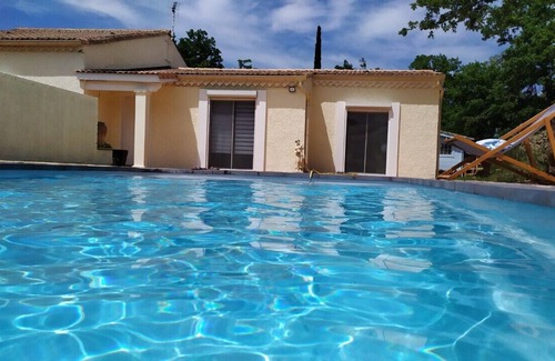 Saint-Paul-le-Jeune Villa | The Hironda villa with swimming pool