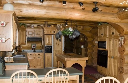 Egg Harbor Cabina | El Log Lodge Honey Dew en Egg Harbor Door County Wisconsin