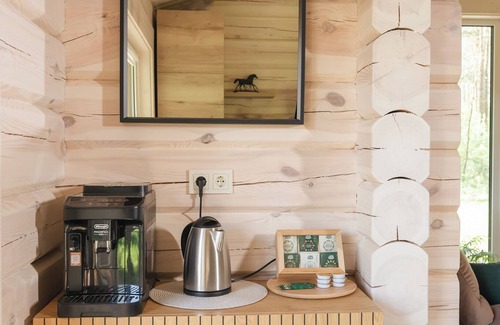 Klykiai Casa | The house is located in a quiet area, surrounded by forest pines.
