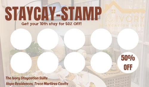 Trece Martires Apartamento | THE IVORY STAYCATION suite at Hope Residences Trece Martires Cavite