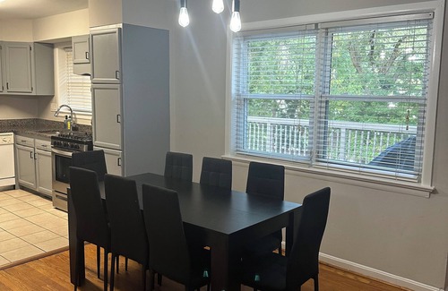 New Carrollton Casa | The Jodie: Beautiful 4-Bedroom, 2-Bathroom, 1-Jacuzzi, and Spacious Event Hall