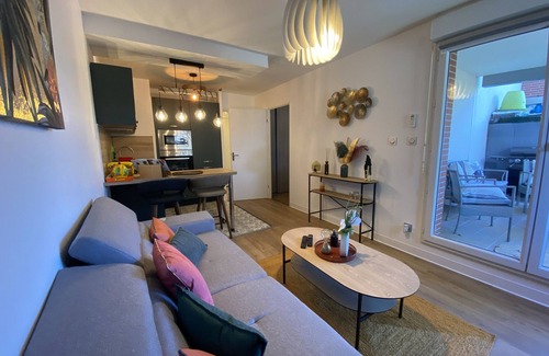 Blagnac Apartamento | Le Jungle : T2 avec Jardin et Jacuzzi