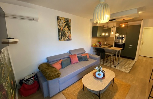 Blagnac Apartamento | Le Jungle : T2 avec Jardin et Jacuzzi