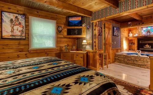 Sevierville Villa | The Lakota Wolf Cabin