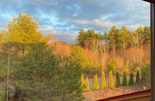 Twin Mountain Casa | The light is gorgeous here! Newly Constructed Home On the Ammonoosuc River!