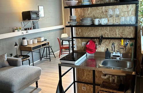 Innri-Njarthvik Apartamento | The Little Guesthouse Downtown - A beautiful family studio