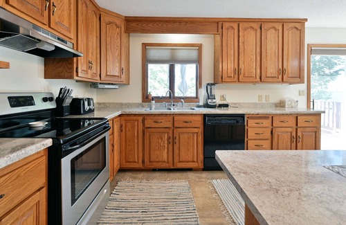 Shell Lake Casa | The Lively Loon- Exceptional sandy beach located minutes from Shell Lake.