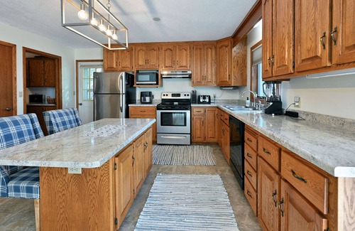 Shell Lake Casa | The Lively Loon- Exceptional sandy beach located minutes from Shell Lake.