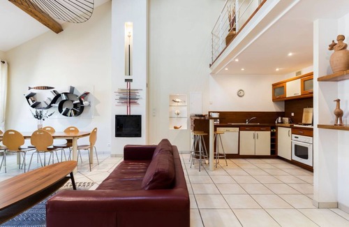 Villeneuvette Apartamento | El loft de diseño de la mente