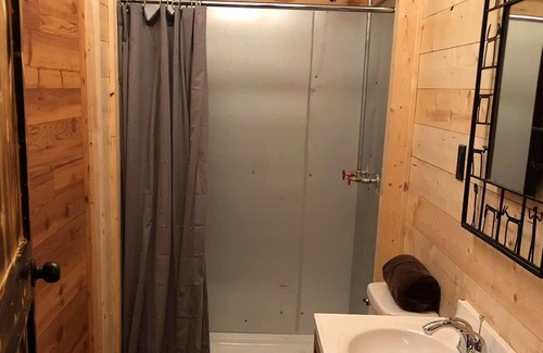 Morrilton Cabina | "La cabaña perdida" en la montaña Petit Jean