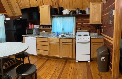Board Camp Cabina | The Mabry’s Cabin in the Woods - Relax/Swim/Ride ATVs - Mena, AR