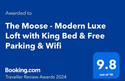 Downtown Memphis Apartamento | The Moose #8 - Modern Luxe Loft with King Bed & Free Parking & Wifi