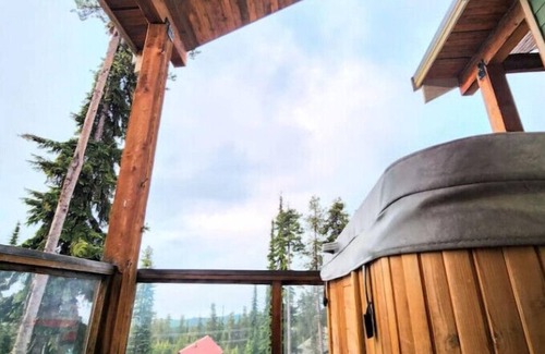 Snow Pine Estates Chalet De Esquí | The Nest | Big White - ski-in/out w new hot tub & view of Monashee Mountains