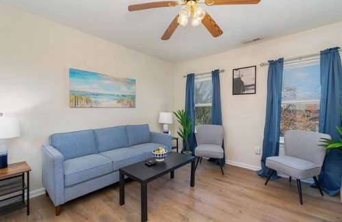 Buckroe Beach Apartamento | The North Hampton Suite B / 3 minute walk to beach