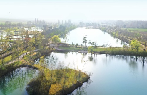 Gravon Casa | The Nymphe Lodge - At the water's edge - Domaine des Etangs de la Bassée