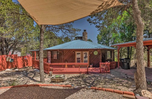 Ruidoso Downs Casa | The Octagon - Home Away From Home - Near the Race Track!