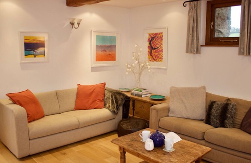 Torcross Casa | Los establos viejos en el sur de Devon con terraza privada, con vistas a la Bahía de inicio