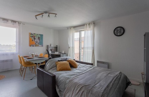 Blagnac Apartamento | The one - Cosy T2 Check-in 24/24 Fibre Parking